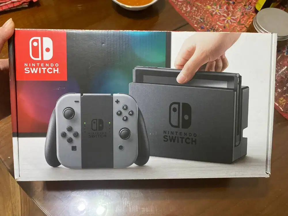 JUAL NINTENDO SWITCH OLED V1 FULLSET FULLGAME 256GB