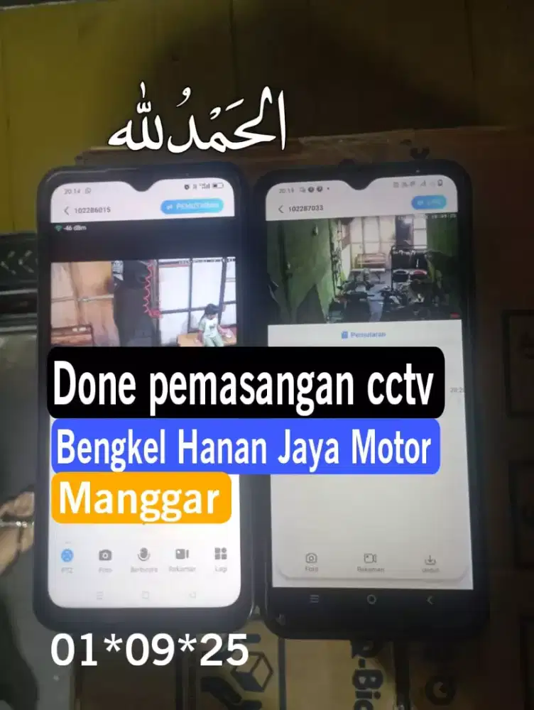 CAMERA CCTV SMART PANTAU ONLINE DIHP BERGARANSI