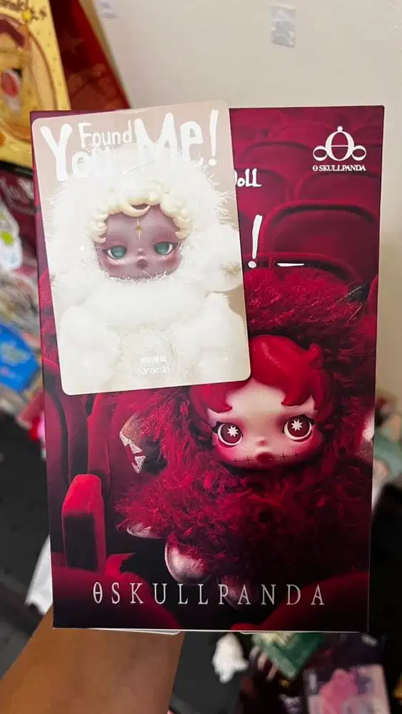 Boneka Pop Mart skull panda sandman