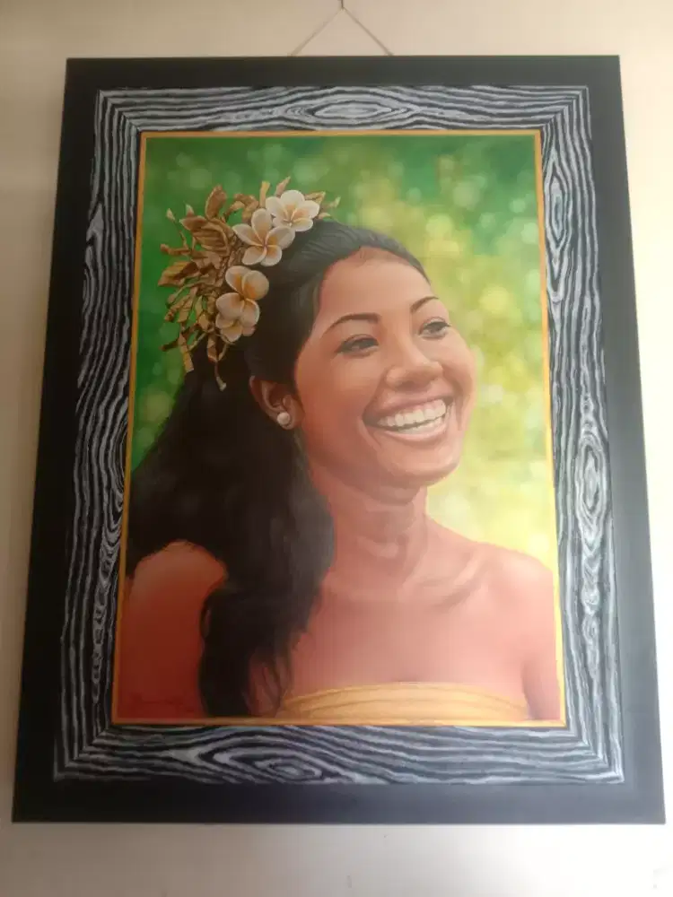 Lukisan burung cendrawasih