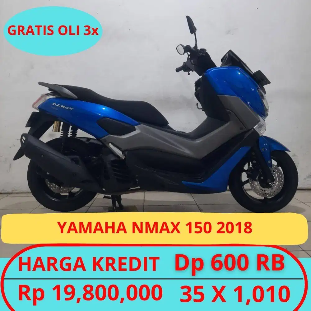 YAMAHA NMAX 150 2018 DP HANYA 600 RIBU GUYSS