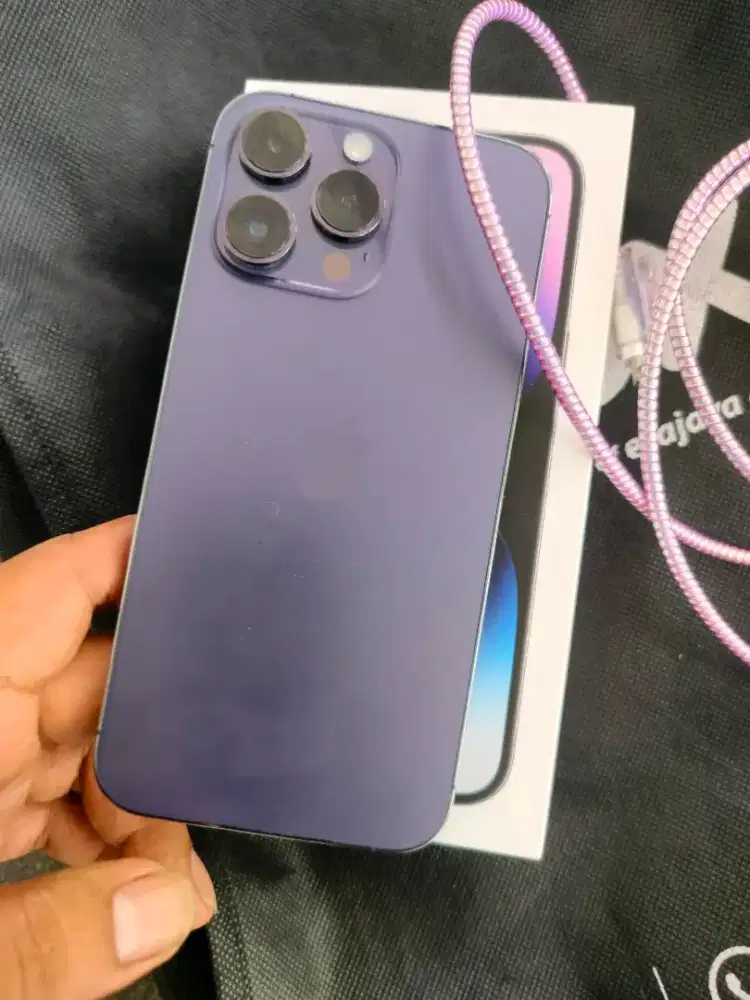 Iphone 14 promax 128 deep purple ibox