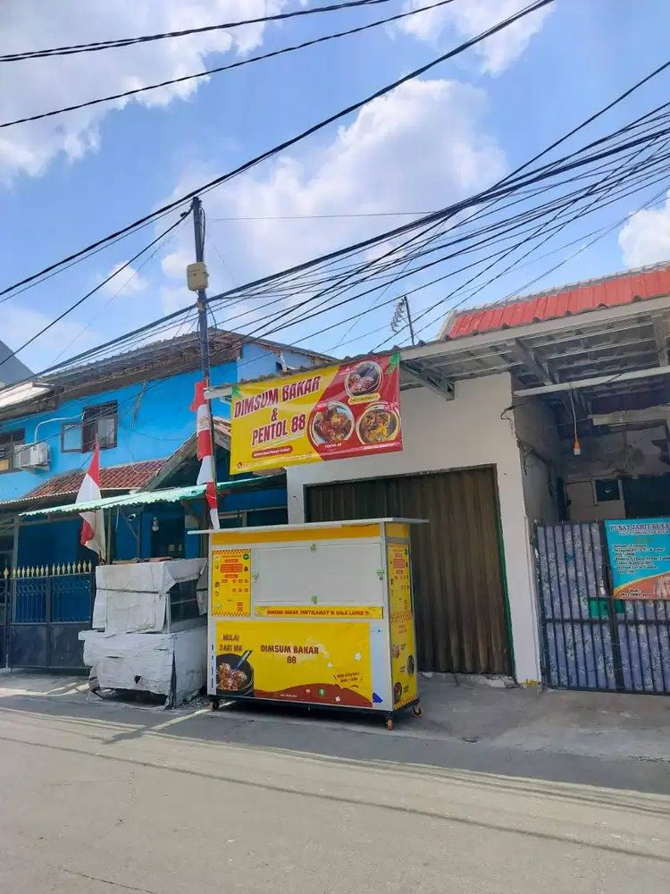 GEROBAK BEKAS DIMSUM BAKAR