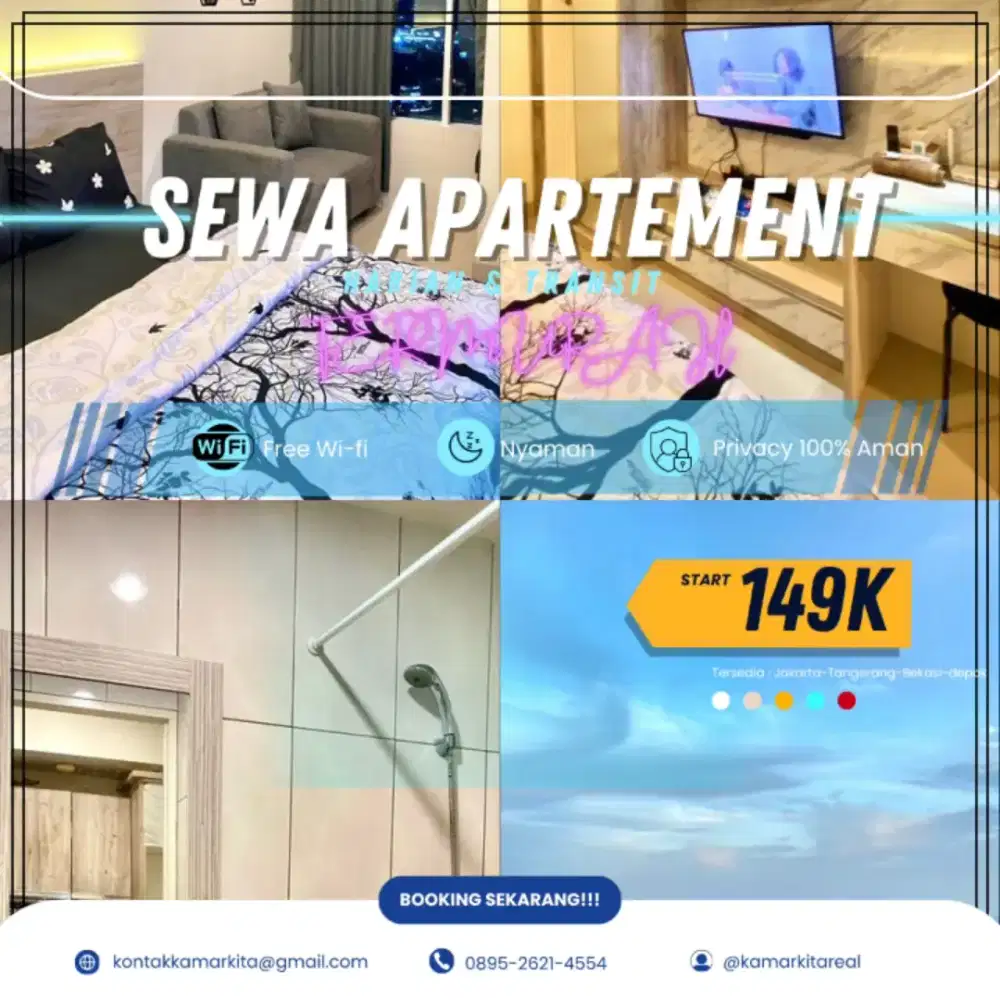 Sewa Apartemen Tangerang EMERALD BINTARO Harian/Transit Termurah