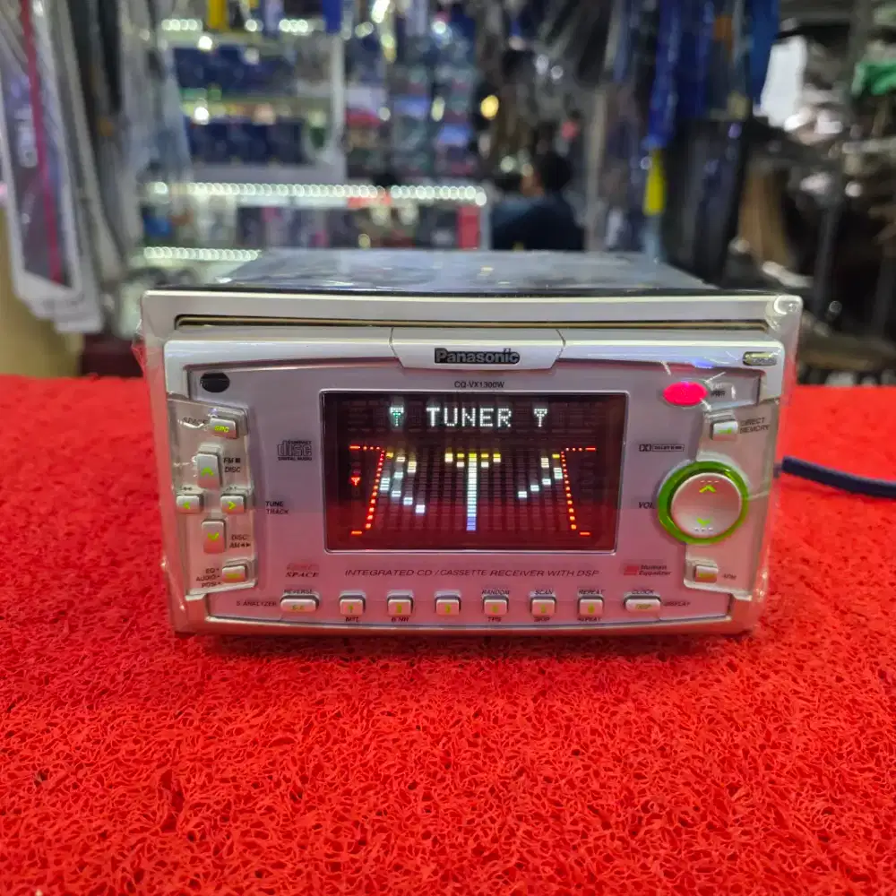 Head Unit Panasonic CQ-VX1300W  sudah dipasang Bluetooth ex CRV 2006