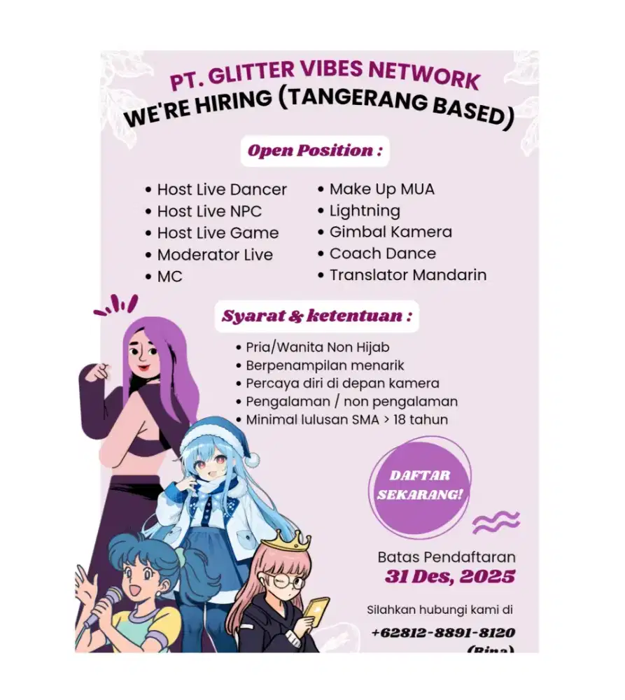 Host Live NPC/ Gaming