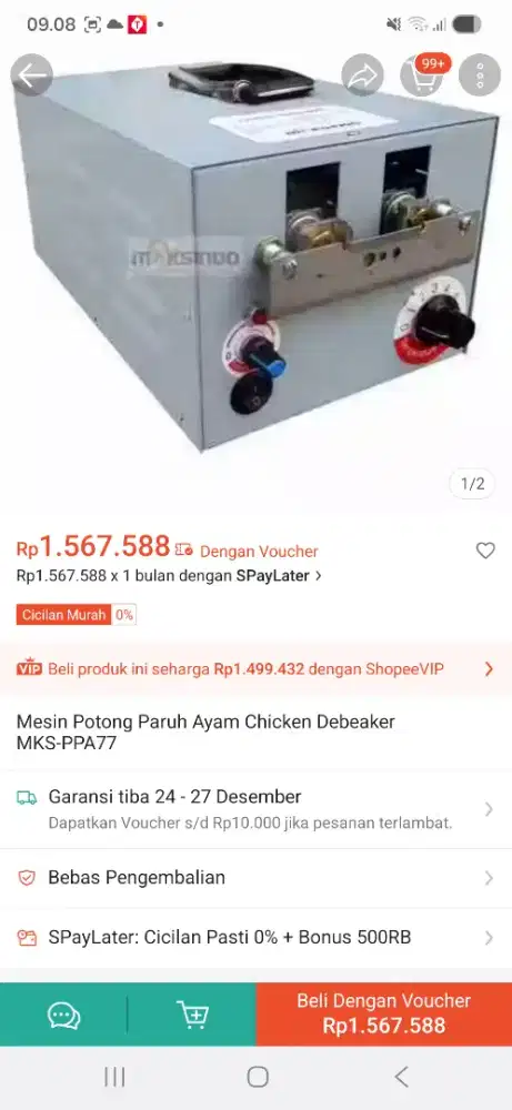 Jual murah mesin pemotong patok ayam