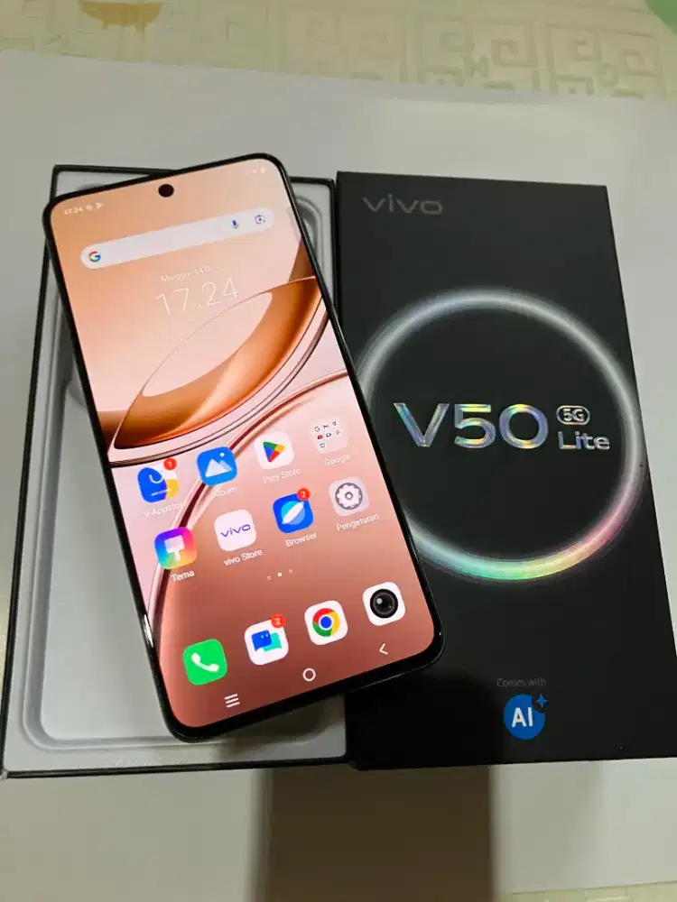 Vivo V50 Lite 8/256 5G Mulus Fullset