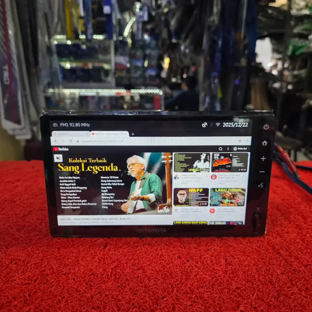 Head Unit TOYOTA VELOZ Q 2023-2025 Internet Android Auto Miracast