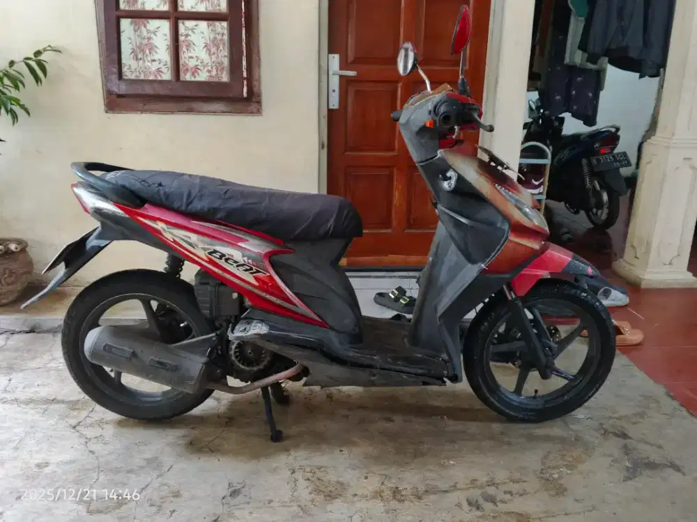 Beat 2012 jual murah plat bogor apa adanya