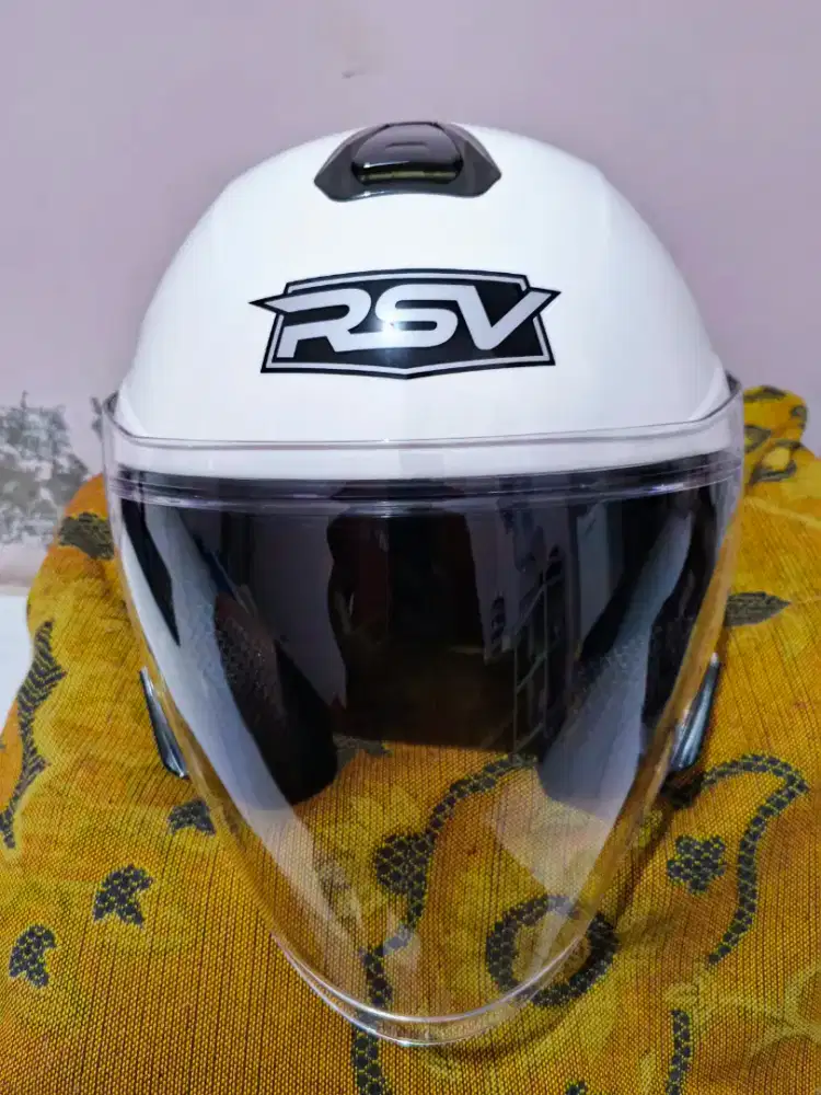 Djual Helm Rsv wndbrkr White glossy