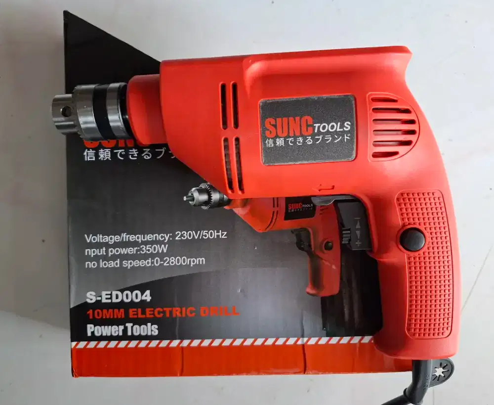 Baru mesin bor listrik electric drill kayu besi beton