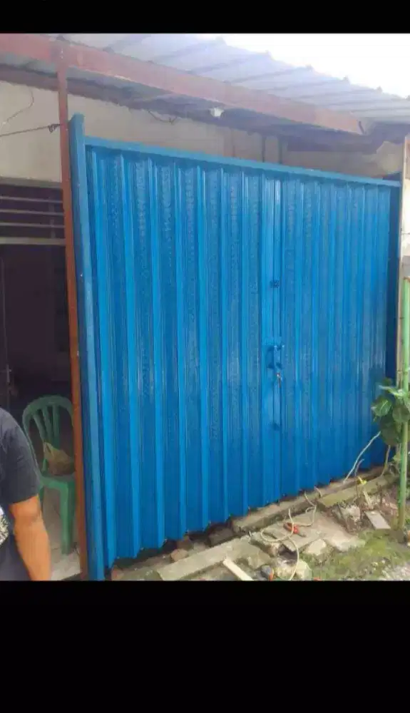 Rolling door dan folding gate galvanis