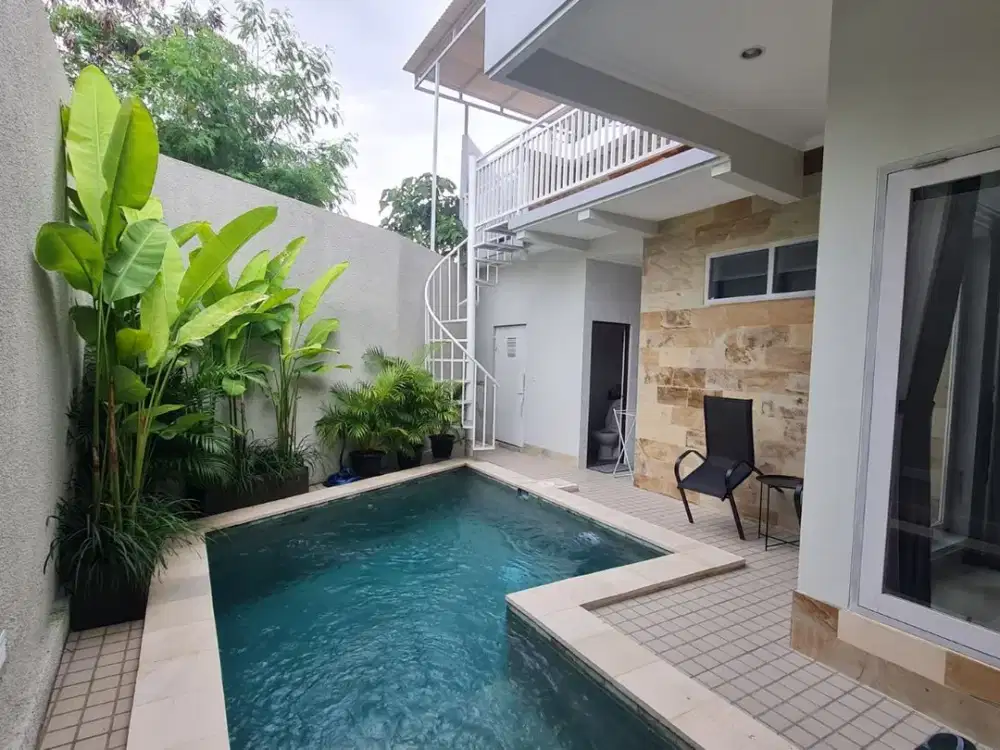 Villa Bagus Fully Furnished Disewakan, di Padonan, Dalung Area