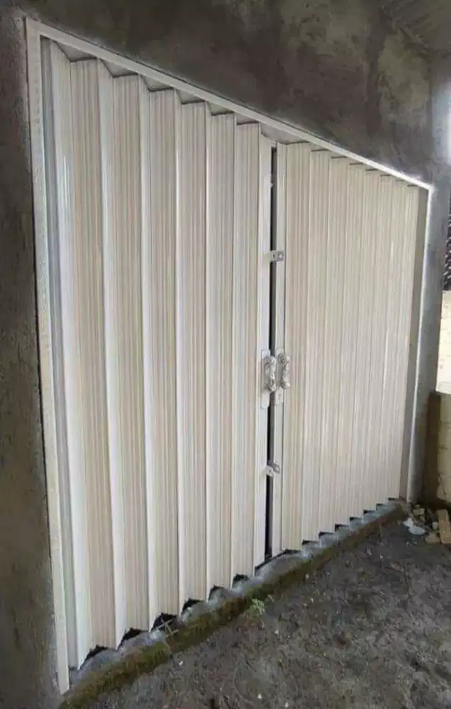 Rolling door gulung folding gate baru