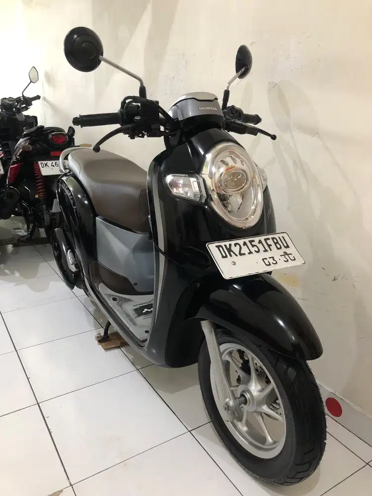 Honda Scoopy Stylish Th.2020 Black!!