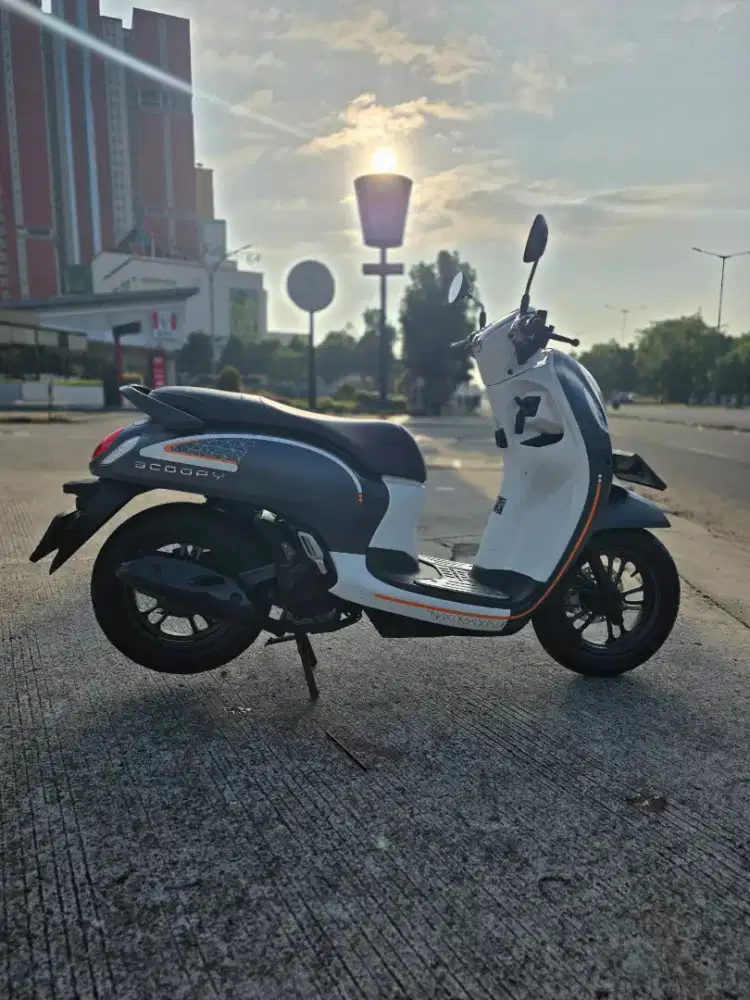 Scoopy Fashion Blue (Km 6rb Perak)