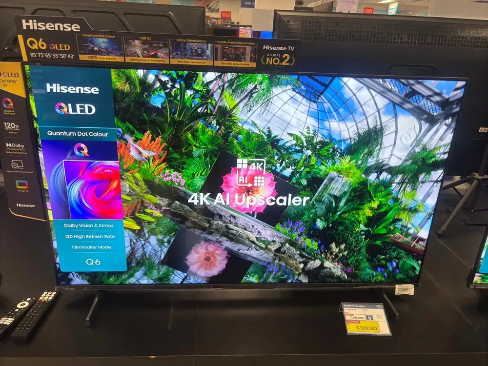 Qled TV Hisense 50 inch