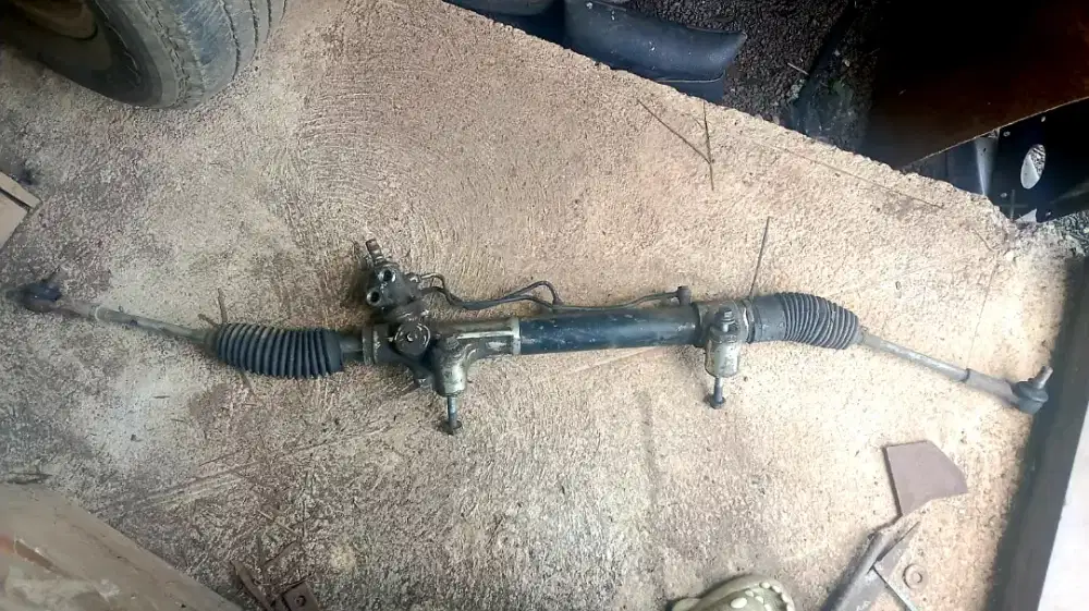 rack stir rak steering fortuner hilux copotan original toyota