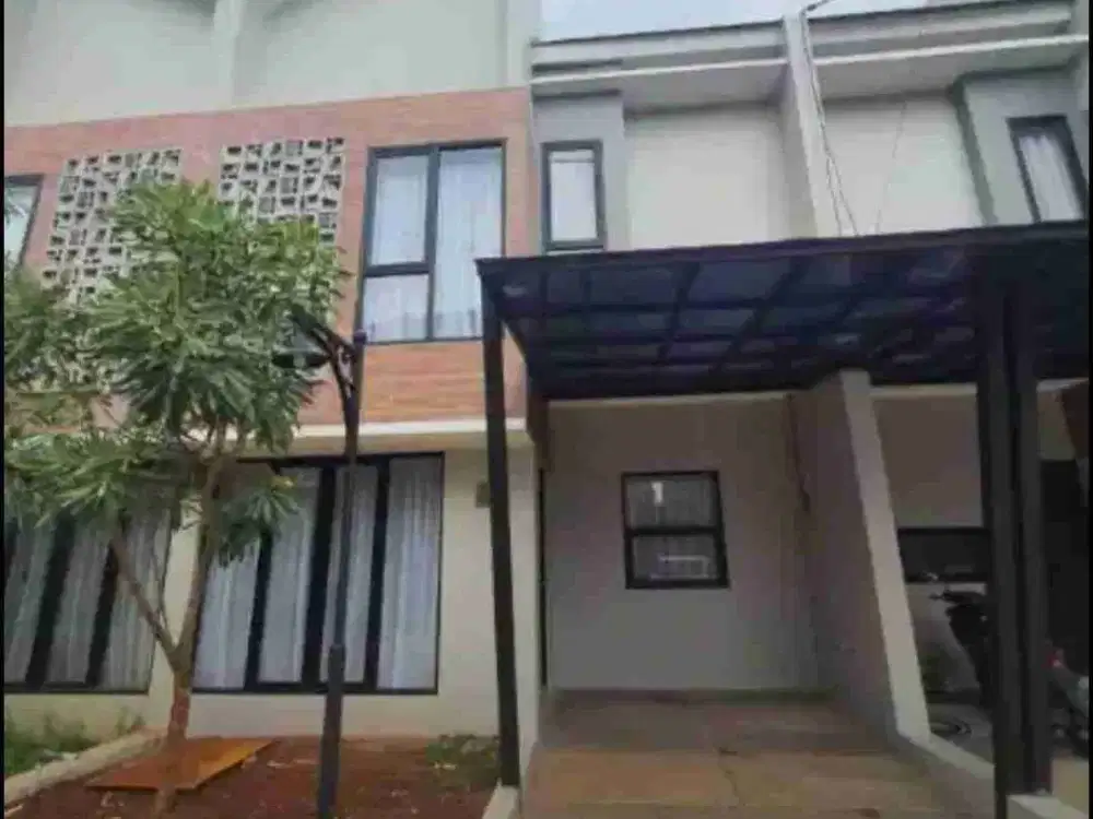 Rumah cantik siap huni di cluster Area pondok Ranji Ciputat timur
