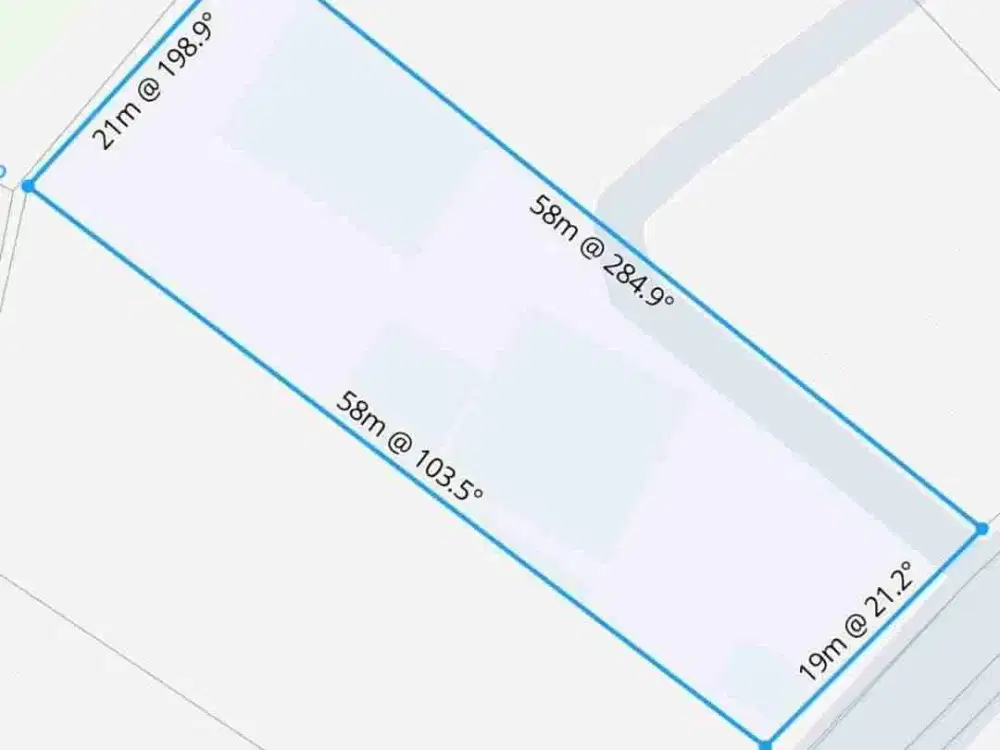 dijual tanah jln utama babakan canggu