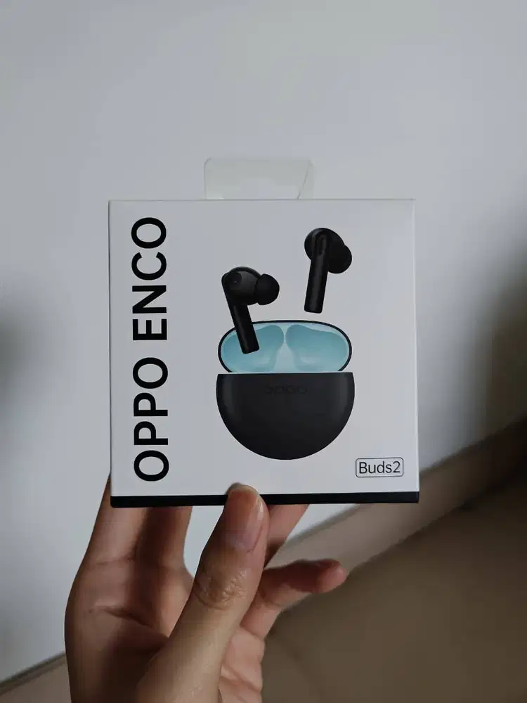 Oppo Enco Buds2 Earphone Earbuds Bluetooth TWS New Garansi Resmi