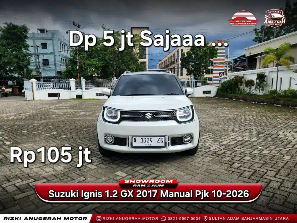 Dp 5jt Suzuki Ignis 1.2 GX 2017 Manual Pjk 10-2026