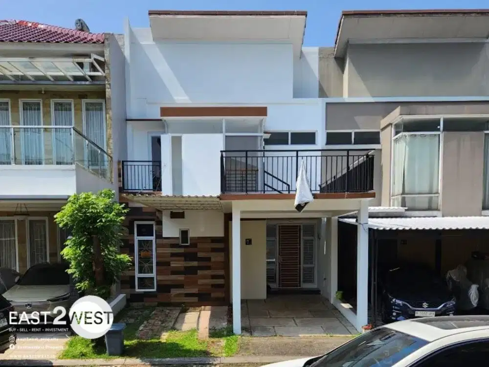 Dijual Rumah Cluster Eastern Cosmo The Icon BSD City Tangerang Bagus Rapih Siap Huni Lokasi Strategis Dekat Pintu Tol Serbaraja