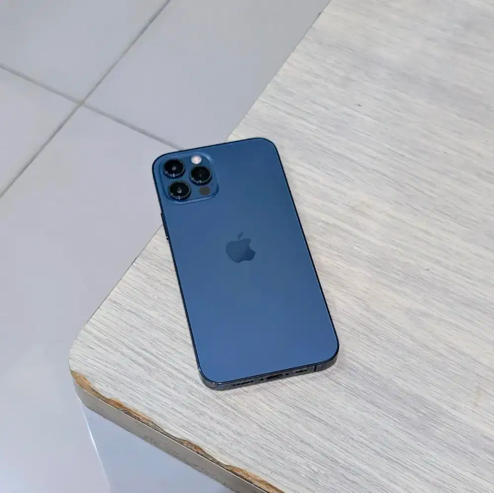 iPhone 12 Pro 256GB Pacific Blue - Sinyal ON Permanen - BH Awet 98%