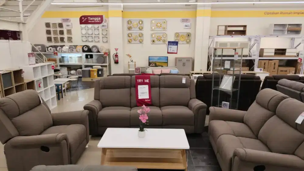 Promo sofa set Reclener
