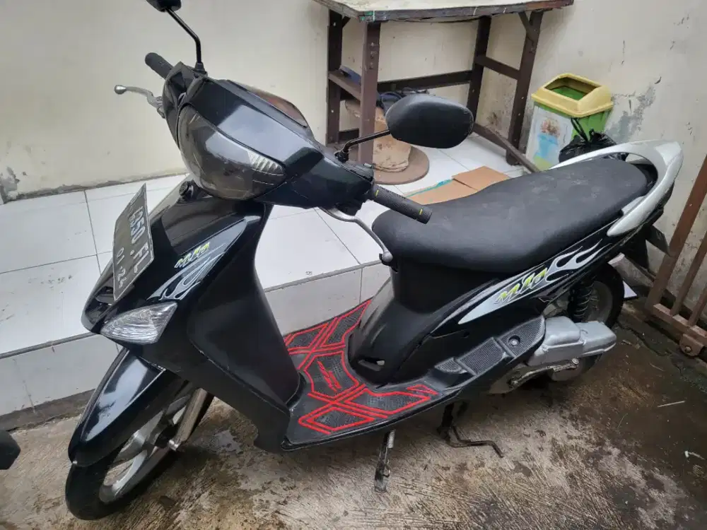 Mio sporty hitam simple dan elegan