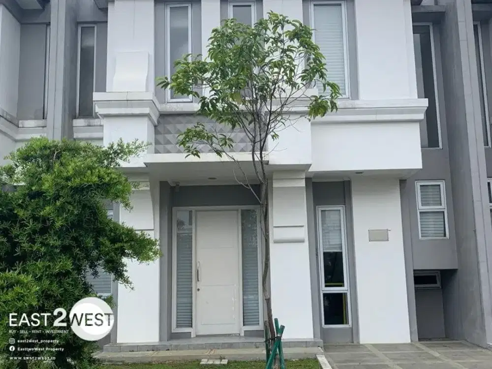 Dijual Rumah Cluster Vivacia The Eminent BSD City Tangerang Cantik Bagus Siap Huni Lokasi Nyaman Asri Strategis