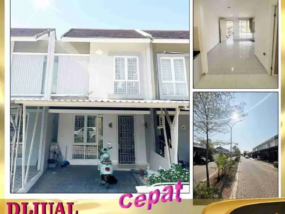 DIJUAL RUMAH 2 Lantai di Perumahan Jaya Imperial Green
Sepatan - Kab.Tangerang - Banten