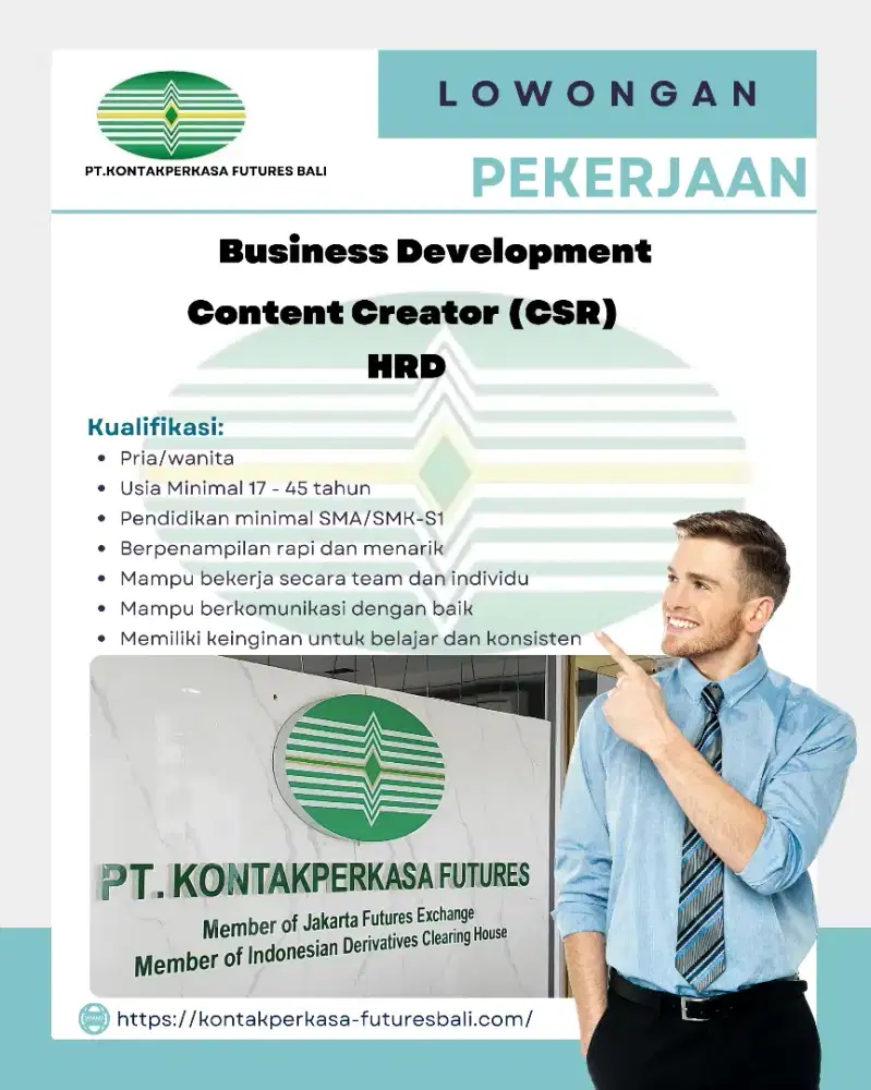 Dibutuhkan Staff Kantor