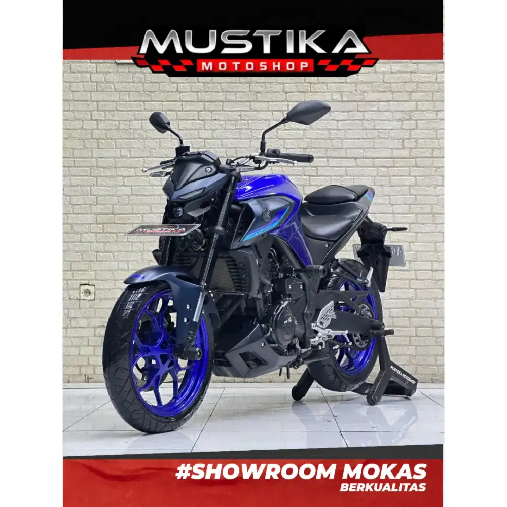 Perfect Condition!!Yamaha MT25 Naked 2023 Warna Favorit Mulus-Mustika