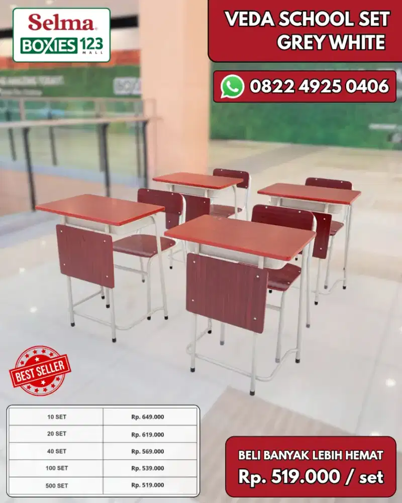 SET BANGKU SEKOLAH TERMURAH