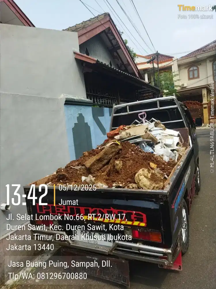 Jasa buang puing