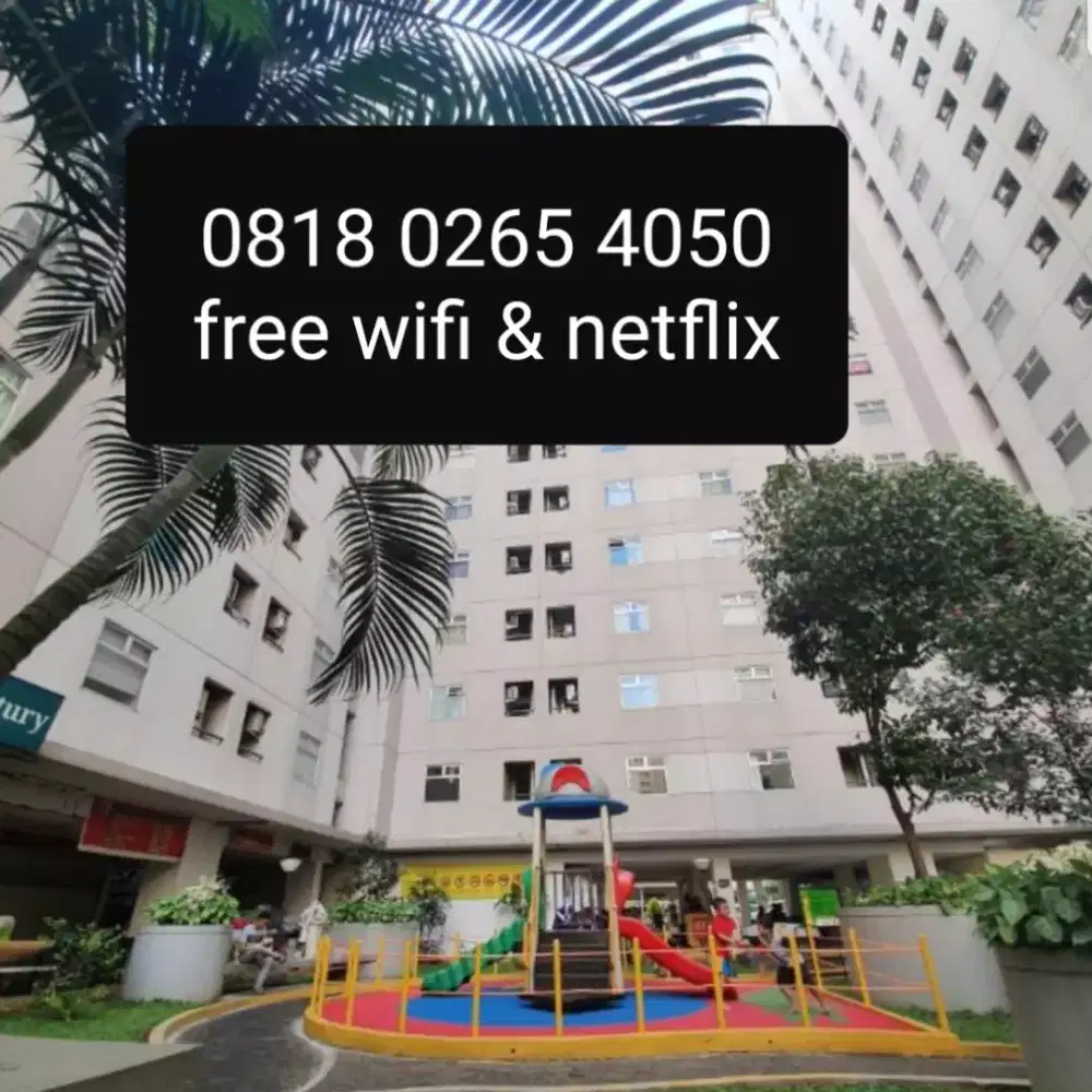 Ada sewa transit harian & mingguan 2BR Apartemen Kalibata City Jakarta