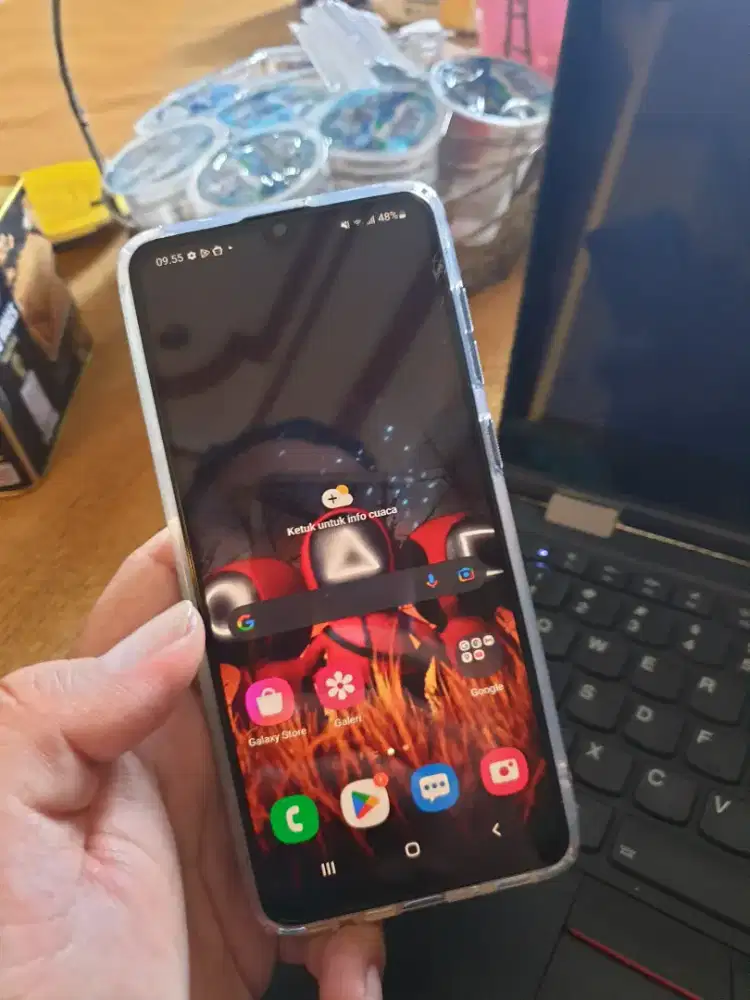 Samsung A31, Sidik Jari Layar On, 6/126 Gb 5000 mah