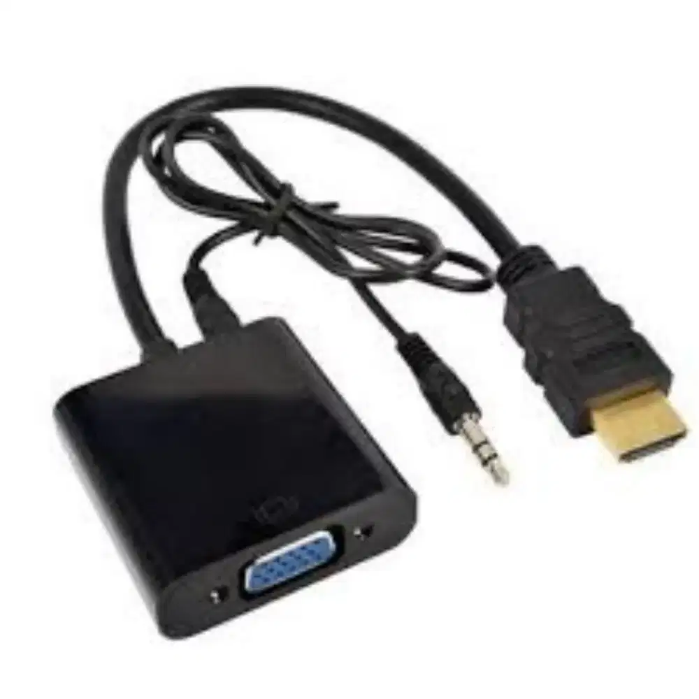 CONVERTER HDMI TO VGA WITH AUDIO PORT