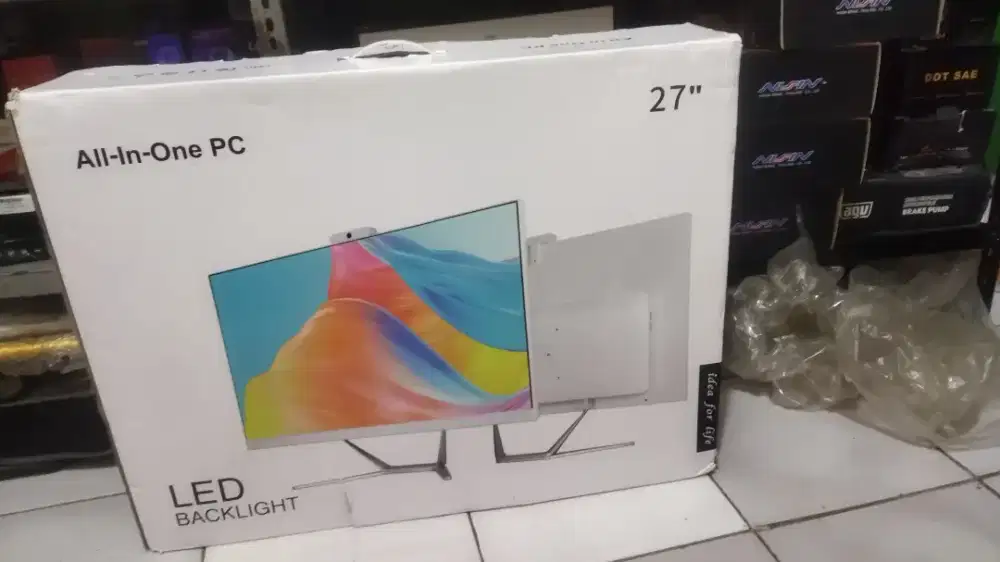 Pc all in one 27 ( monitor - mouse - keyboard )