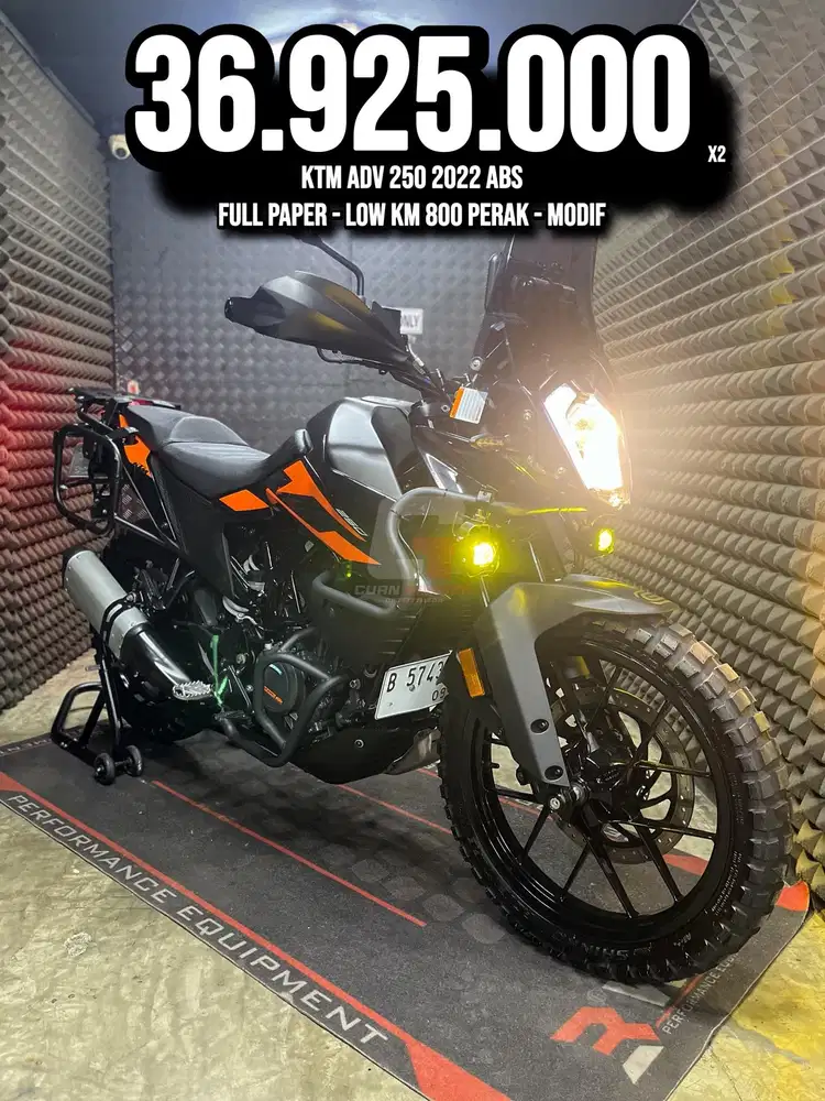 KTM 250 ADV ABS 2022 LOW KM 8XX PERAK SPEC TOURING MODS RAWATAN SUPERB