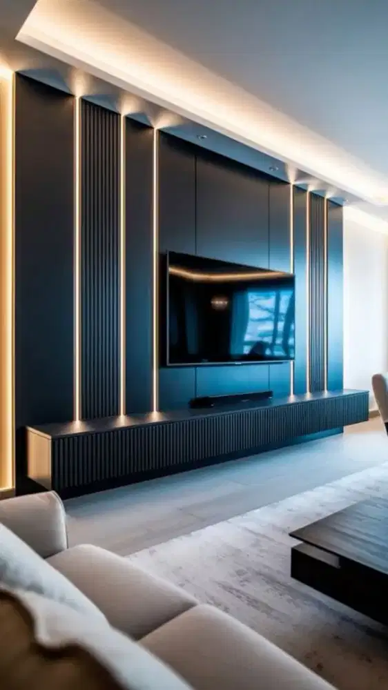 BACKDROP TV CUSTOM BANDUNG