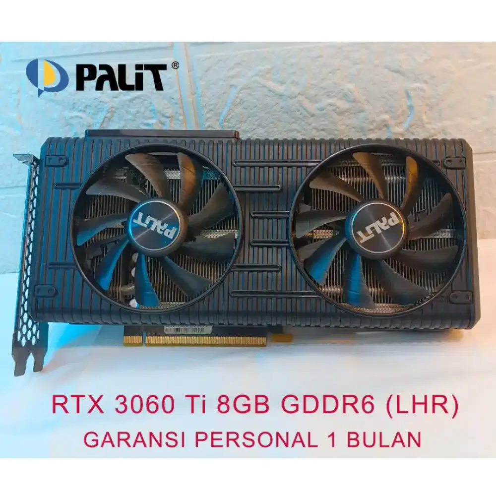 VGA RTX 3060 TI 8GB GDDR6 255BIT UNIT ONLY