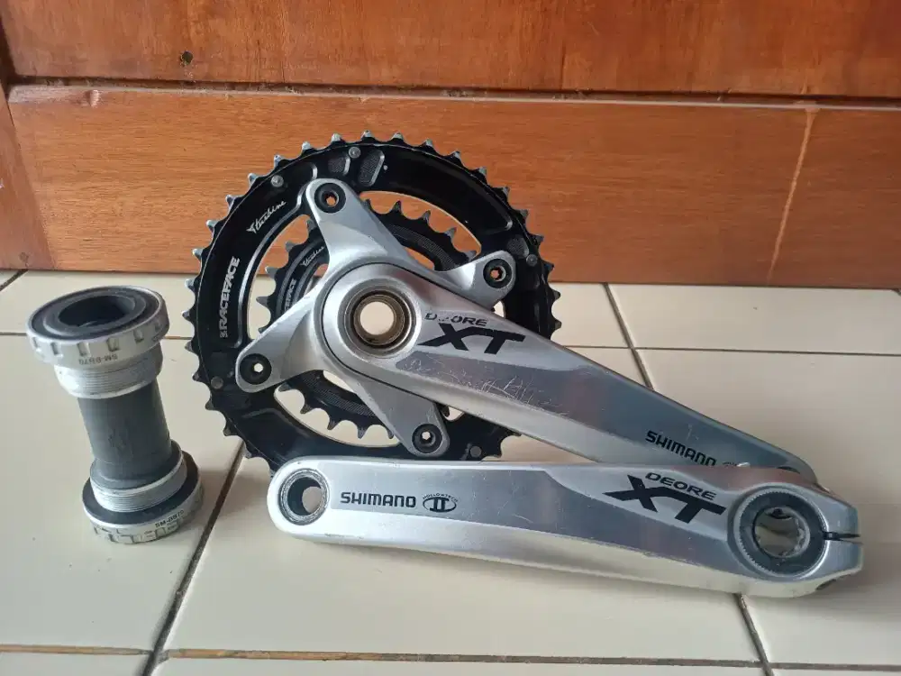 Crank Shimano Deore XT M785 2 Speed 38-24T