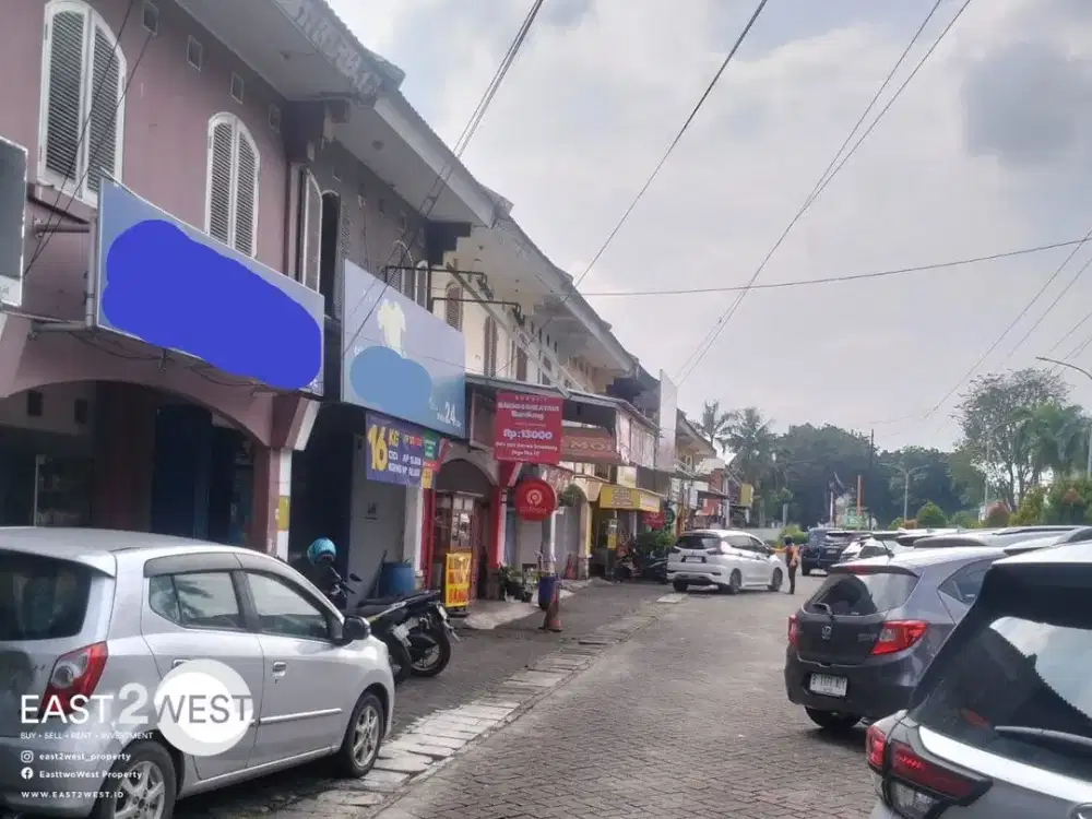 Dijual Ruko Griya Loka BSD City Tangerang Selatan Jarang Ada Lokasi Super Strategis Hadap Jalan Raya
