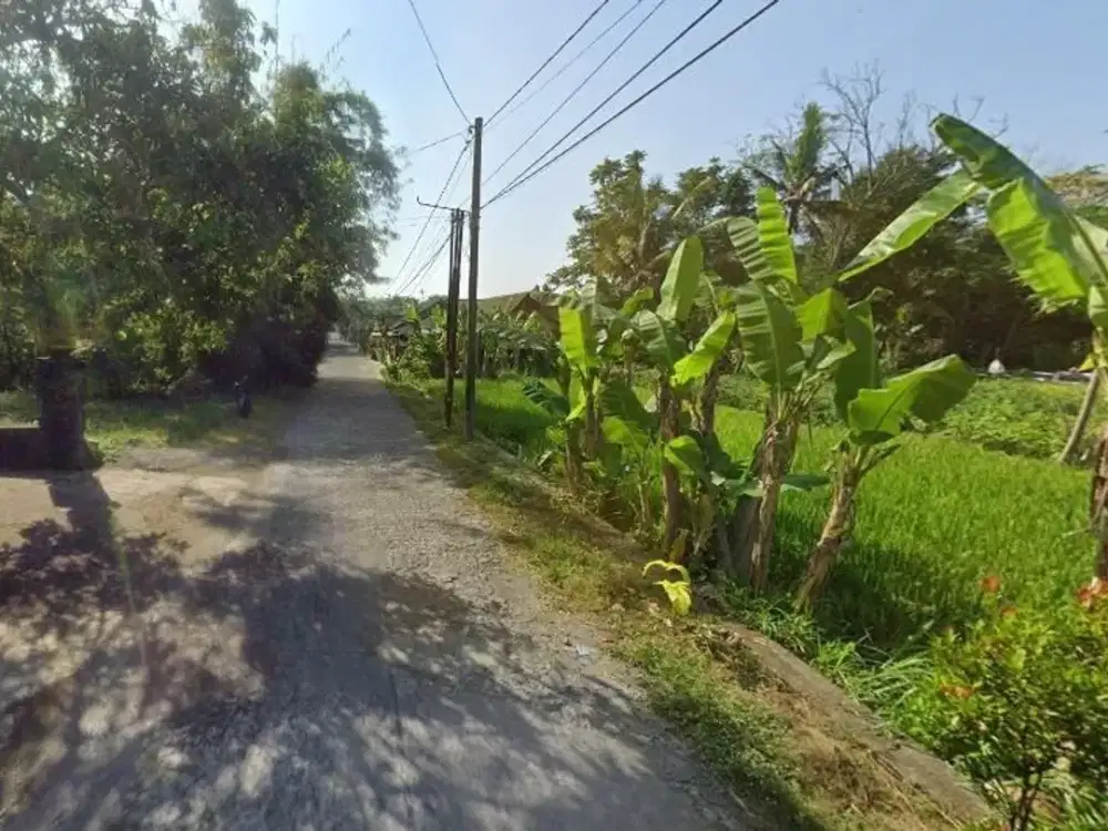 Kavling Premium View Sawah Dekat Exit Tol Maguwo