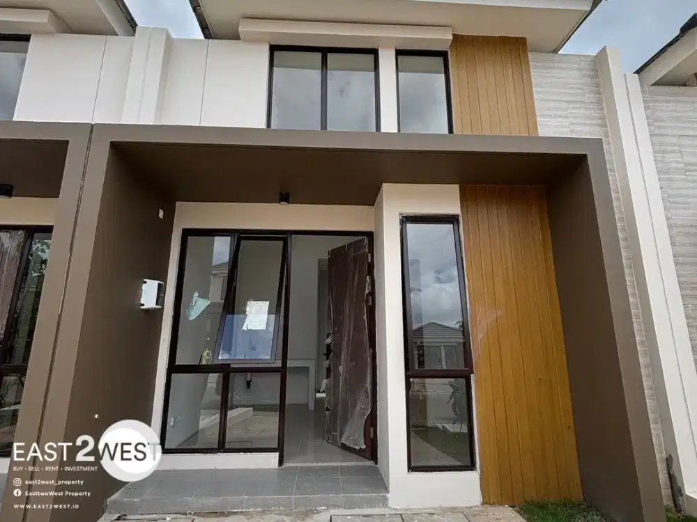Disewakan Rumah Cluster Belle Fleur Citra Garden Cisauk Tangerang Murah Bagus Nyaman Siap Huni
