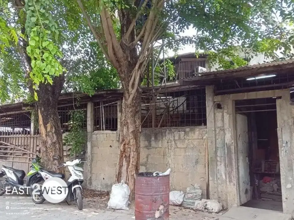 Dijual Kavling Gandeng Gratis Bangunan Ex Workshop Jalan Meruya Selatan Jakarta Barat Murah Lokasi Sangat Strategis