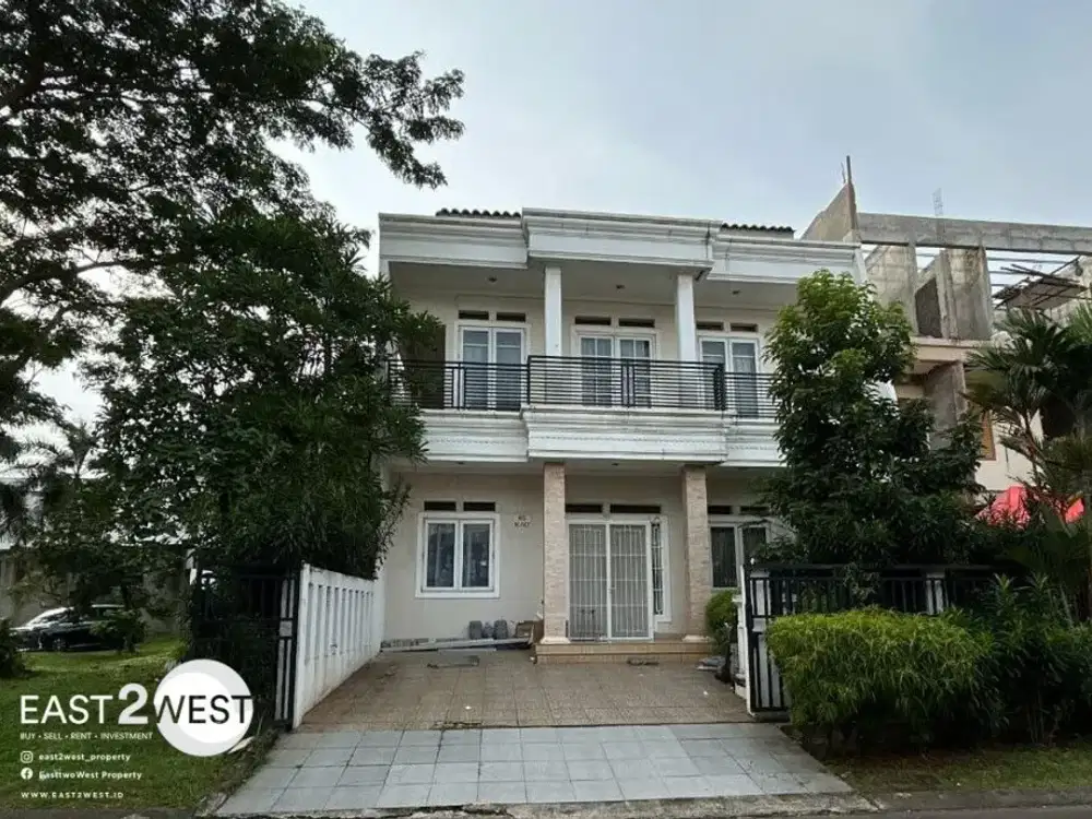 Dijual Rumah Cluster Sapphire Pondok Hijau Golf Gading Serpong Tangerang Bagus Nyaman Sangat Strategis